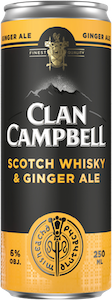 RTD_Clan Campbell Scotch Whisky Ginger Ale